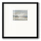 Horizon Haze Premium Framed Print Double Matboard