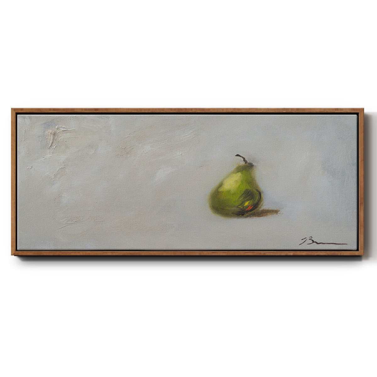 Prickless Pear - Floater Framed Canvas Print