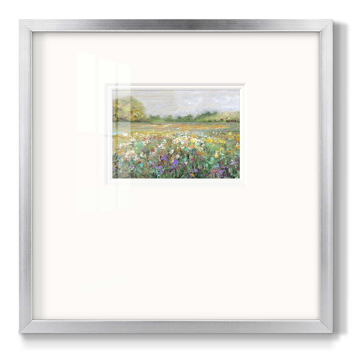 Country Meadow - Double Matboard Framed Print
