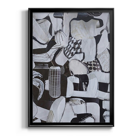 Beverlywood City Forms - Modern Framed Canvas Print