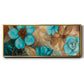 Garden Glow I - Floater Framed Canvas Print
