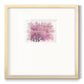 Pink Cherry Blossom Tree I Premium Framed Print Double Matboard