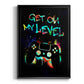 Gamer Tag II - Modern Framed Canvas Print