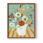 Joyful Blossoms I - Restickable Framed Art Print