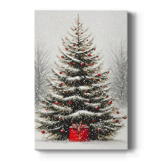 Eve of Snowwhite Yule - Canvas Art Print