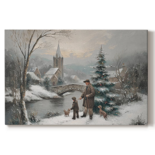 Mistletoe of Quiet Promise - Canvas Art Print