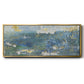 Sparkling Sea I - Floater Framed Canvas Print