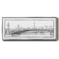 Pont Alexandre III - Floater Framed Canvas Print