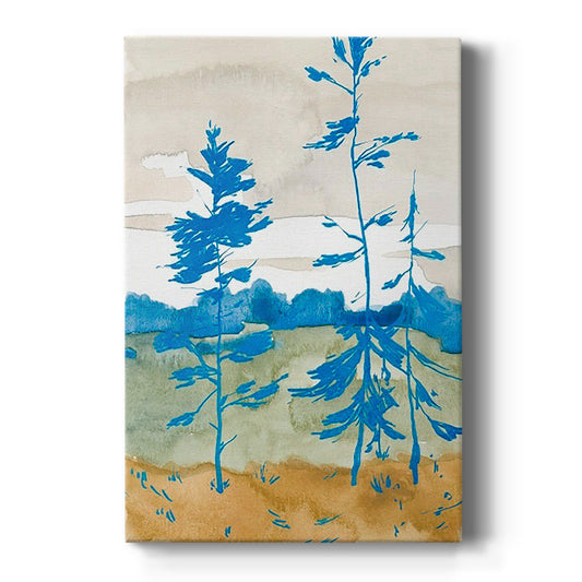 Cerulean Spruce II - Canvas Art Print