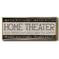 Home Theater - Floater Framed Canvas Print