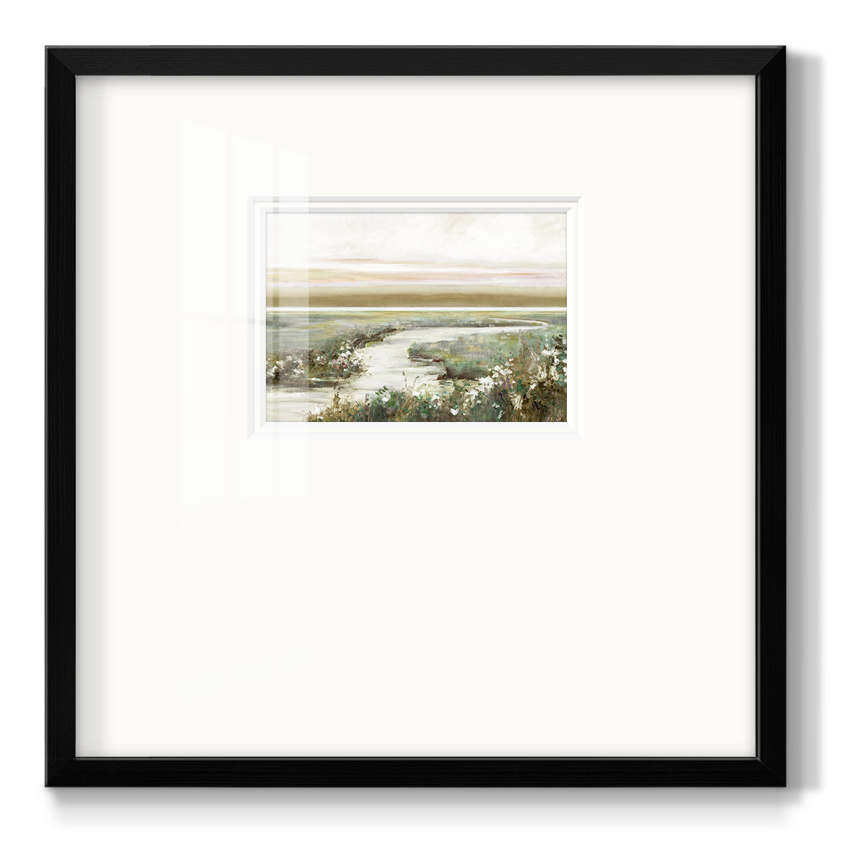 Eternity in Dawn - Double Matboard Framed Print