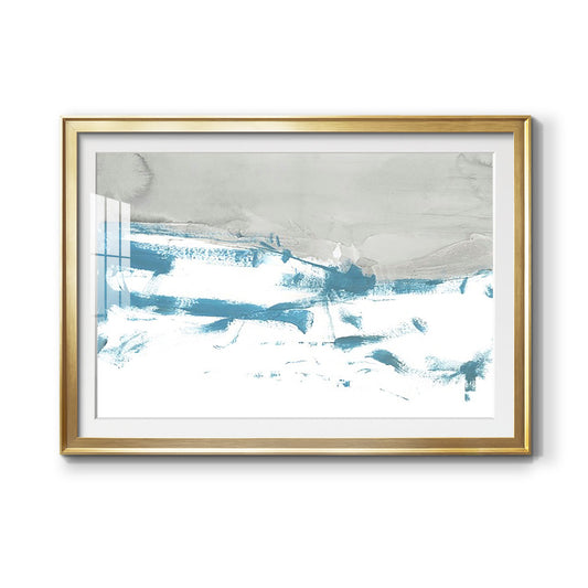 Meta Land II Premium Framed Print - Ready to Hang