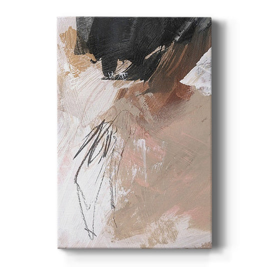 Unbleached Neutrals VI Premium Gallery Wrapped Canvas - Ready to Hang