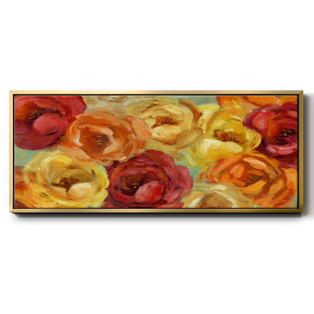 Peak of Summer - Floater Framed Canvas Print