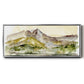 Plum Ridge I - Floater Framed Canvas Print