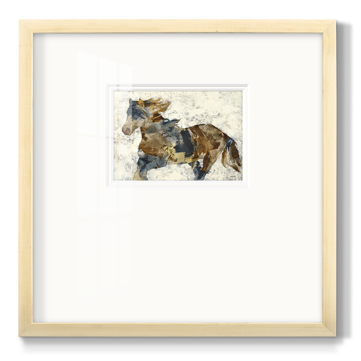 Gallop- Premium Framed Print Double Matboard