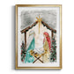 Unto Us A Child is Born - Modern Framed Canvas Print