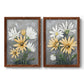 Summer Daisies I - Barnwood Framed Canvas Set