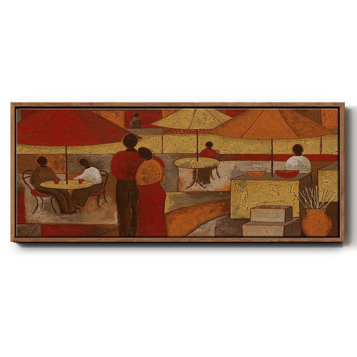 Lasting Memory II - Floater Framed Canvas Print