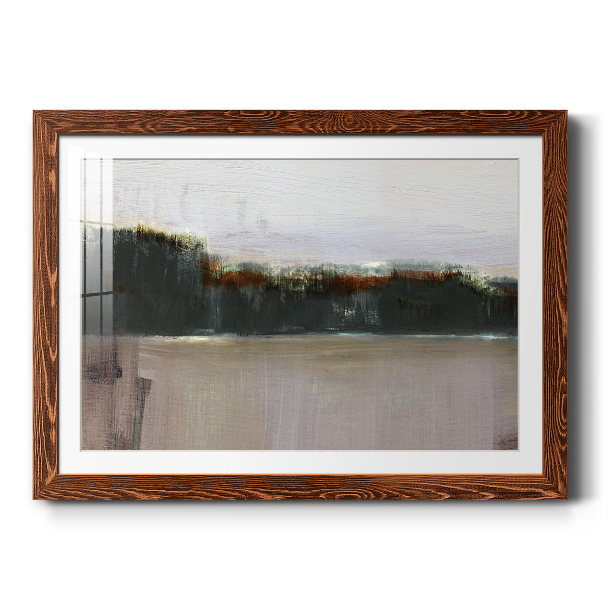 At Dusk Turnwood - Barnwood Framed Art Print