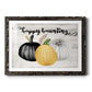 Happy Haunting - Barnwood Framed Art Print