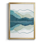 Icicle Range I - Modern Framed Canvas Print