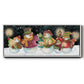 Christmas Lineup - Floater Framed Canvas Print
