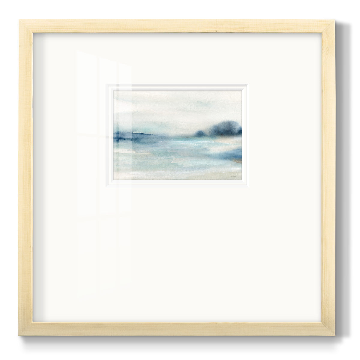 Simply Soft Morning - Double Matboard Framed Print