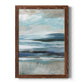 Distant Drama II - Barnwood Framed Canvas Print