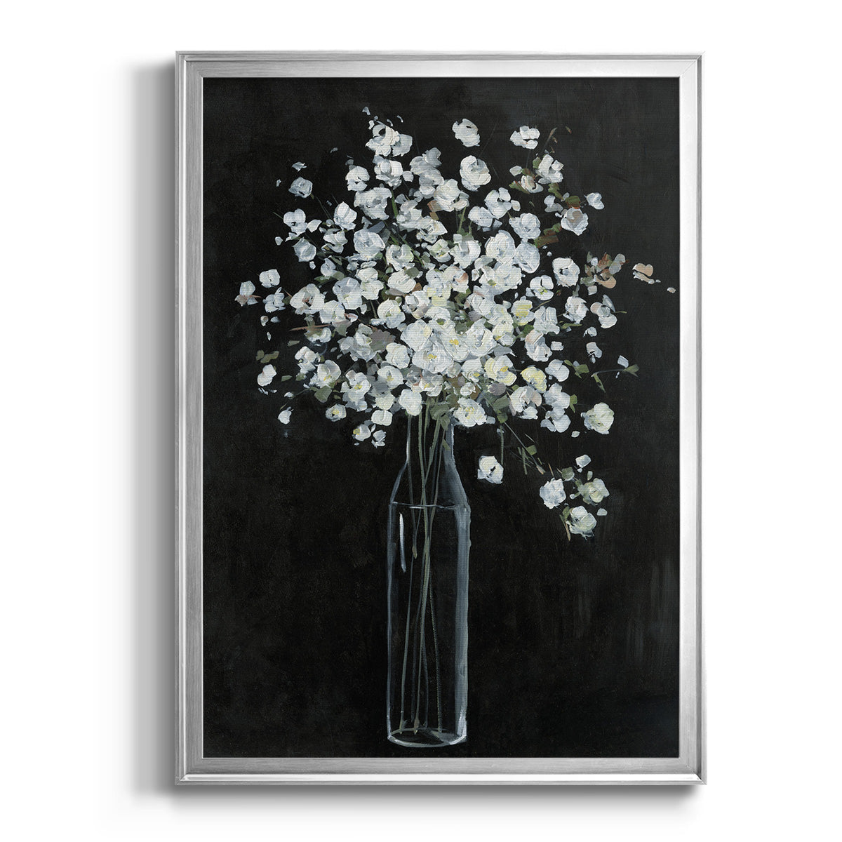 Filled with Spring - Modern Framed Canvas Print
