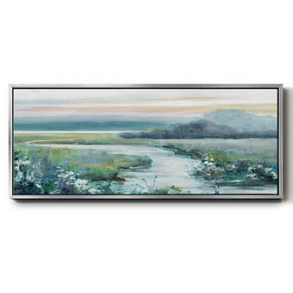 Eternity in Twilight - Floater Framed Canvas Print