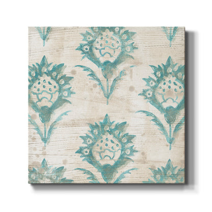 Serene Cerulean VII - Canvas Art Print