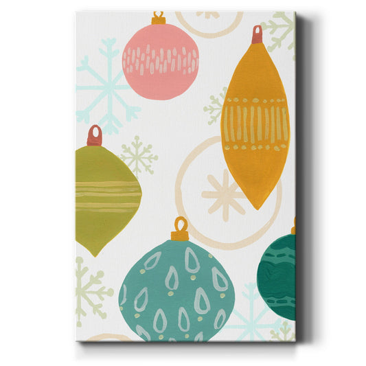 Modern Holiday Collection B - Gallery Wrapped Canvas