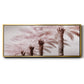 Stately Palms - Floater Framed Canvas Print