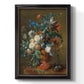 Flowers in an Urn - Ornate Framed Canvas Print