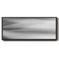 Black & White Water Panel VII - Floater Framed Canvas Print