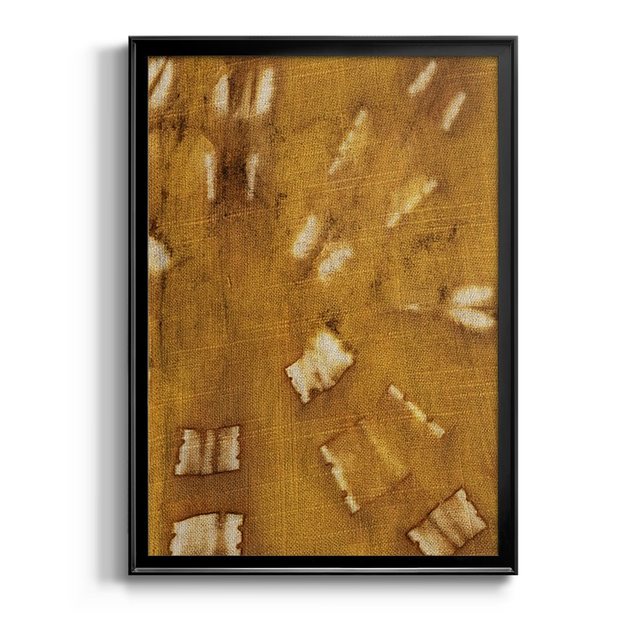 Turmeric Sunrise III - Modern Framed Canvas Print