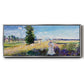 The Promenade, Argenteuil, 1875 - Floater Framed Canvas Print