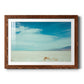 Salt Flat Walk I - Barnwood Framed Art Print