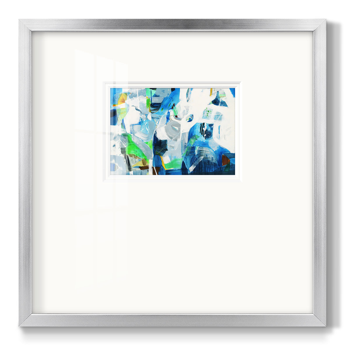 Down the Rapids - Double Matboard Framed Print