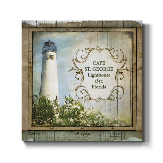 Florida Lighthouse X - Canvas Art Print