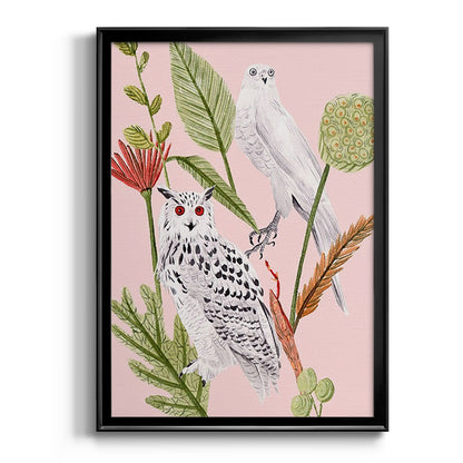 Birds in Motion V - Modern Framed Canvas Print