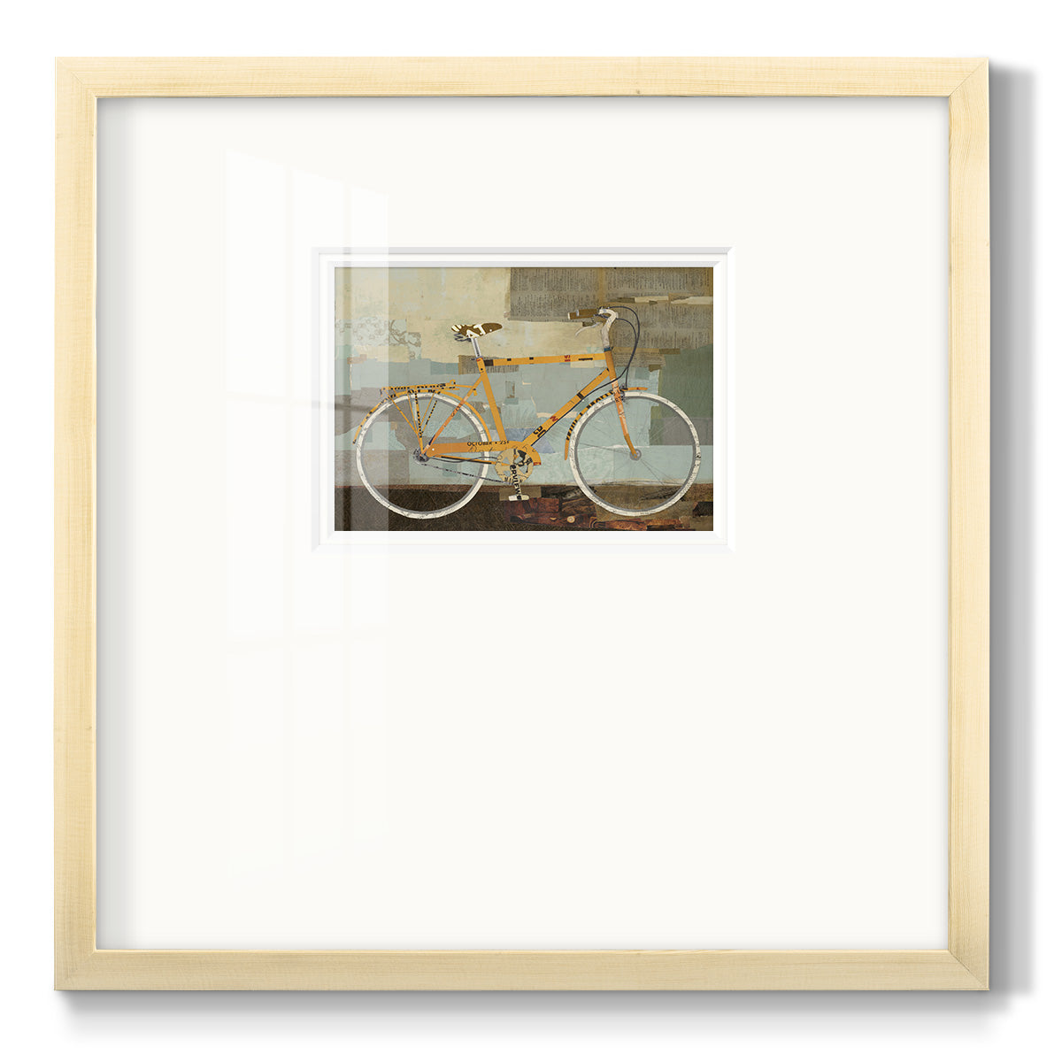 The Musician - Double Matboard Framed Print