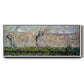 The Banks of the River Epte in Springtime, 1885 - Floater Framed Canvas Print