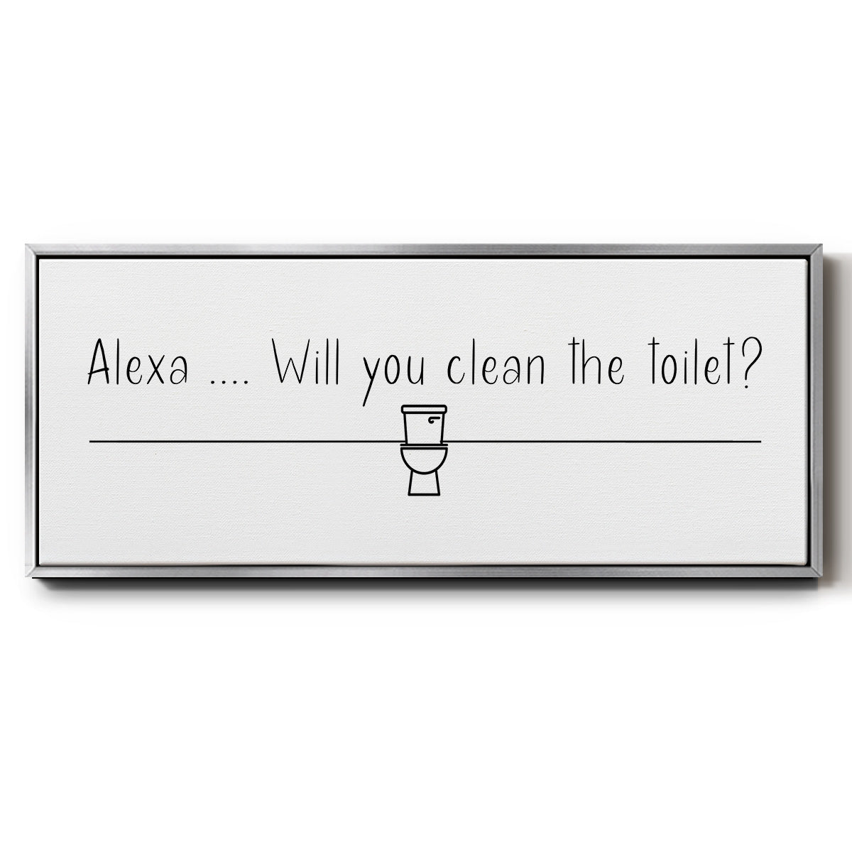 Alexa ... - Floater Framed Canvas Print