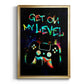 Gamer Tag II - Modern Framed Canvas Print