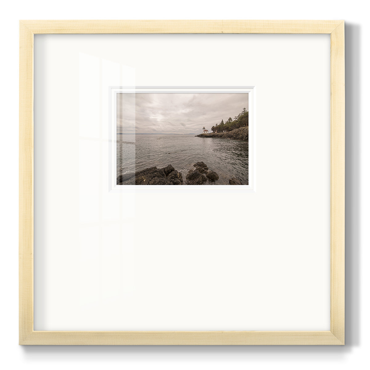 Solitary - Double Matboard Framed Print