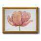 Single Pink Bloom I Premium Framed Canvas- Ready to Hang