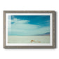 Salt Flat Walk I - Barnwood Framed Art Print