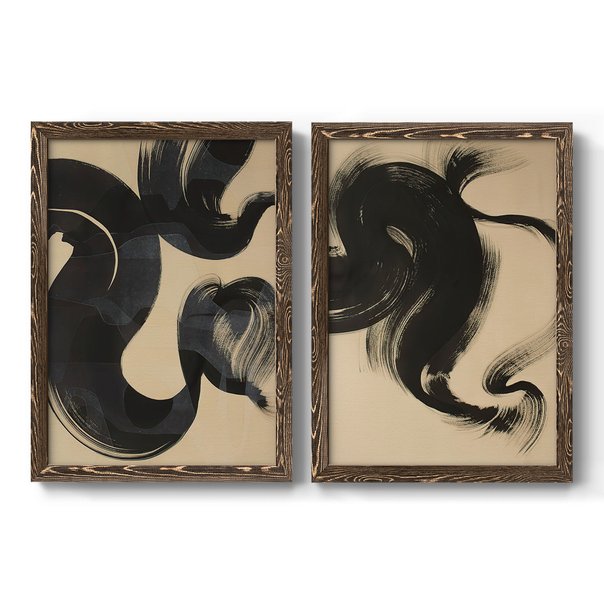 Sea Change I - Premium Framed Canvas 2 Piece Set - Ready to Hang